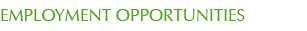 employment opportunities